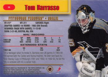 1998-99 Bowman's Best #56 Tom Barrasso Back