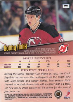 1998-99 Finest #95 Bobby Holik Back