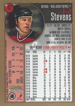 1998-99 O-Pee-Chee Chrome #23 Scott Stevens Back