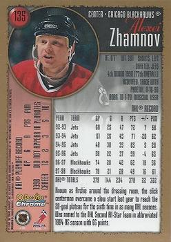 1998-99 O-Pee-Chee Chrome #135 Alexei Zhamnov Back