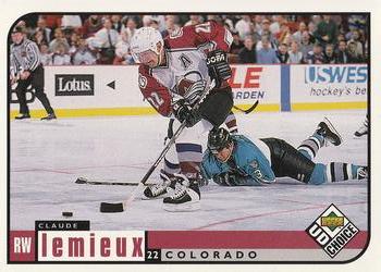 1998-99 UD Choice #55 Claude Lemieux Front