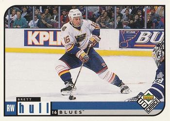 1998-99 UD Choice #183 Brett Hull Front