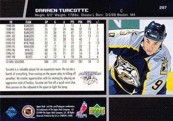 1998-99 Upper Deck #297 Darren Turcotte Back