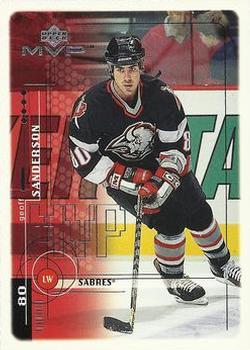 1998-99 Upper Deck MVP #24 Geoff Sanderson Front