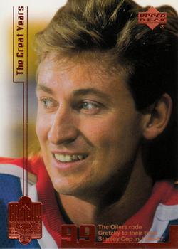 1999 Upper Deck Wayne Gretzky Living Legend #18 Wayne Gretzky (1986-87) Front