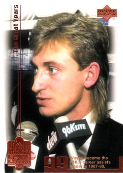 1999 Upper Deck Wayne Gretzky Living Legend #19 Wayne Gretzky (1987-88) Front