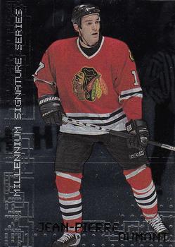 1999-00 Be a Player Millennium Signature Series #57 Jean-Pierre Dumont Front