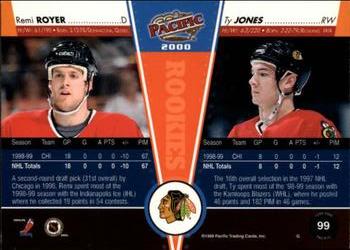 1999-00 Pacific #99 Remi Royer / Ty Jones Back