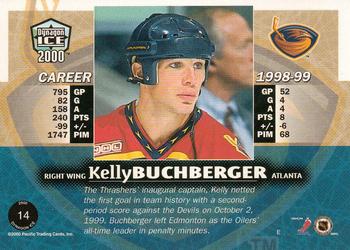 1999-00 Pacific Dynagon Ice #14 Kelly Buchberger Back