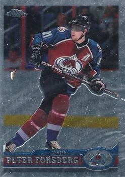 1999-00 Topps Chrome #12 Peter Forsberg Front