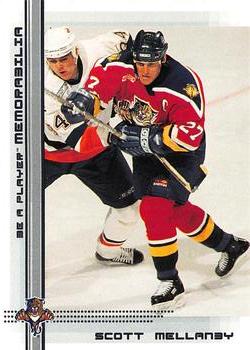 2000-01 Be a Player Memorabilia #2 Scott Mellanby Front