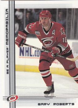 2000-01 Be a Player Memorabilia #115 Gary Roberts Front