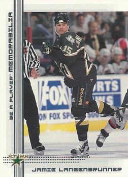 2000-01 Be a Player Memorabilia #156 Jamie Langenbrunner Front