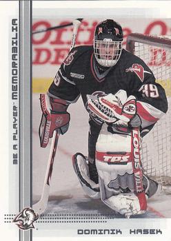 2000-01 Be a Player Memorabilia #199 Dominik Hasek Front