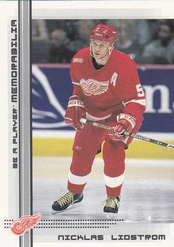 2000-01 Be a Player Memorabilia #217 Nicklas Lidstrom Front