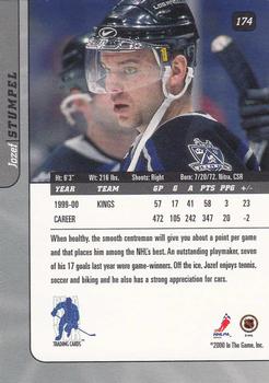 2000-01 Be a Player Signature Series #174 Jozef Stumpel Back