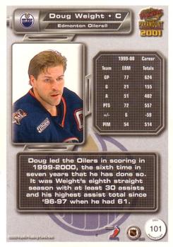 2000-01 Pacific Paramount #101 Doug Weight Back