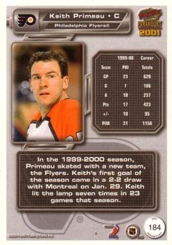 2000-01 Pacific Paramount #184 Keith Primeau Back