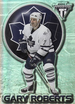 2000-01 Pacific Private Stock Titanium #92 Gary Roberts Front