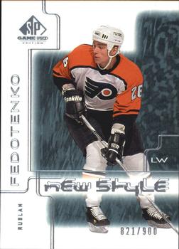 2000-01 SP Game Used #78 Ruslan Fedotenko Front