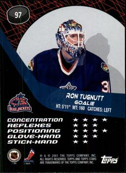 2000-01 Topps Stars #97 Ron Tugnutt Back