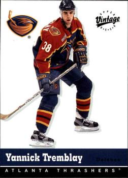 2000-01 Upper Deck Vintage #16 Yannick Tremblay Front