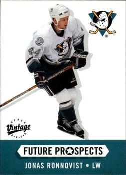 2000-01 Upper Deck Vintage #372 Jonas Ronnqvist Front