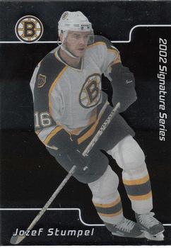 2001-02 Be a Player Signature Series #116 Jozef Stumpel Front