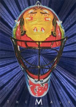 2001-02 Be a Player Between the Pipes - The Mask #NNO Jocelyn Thibault Front