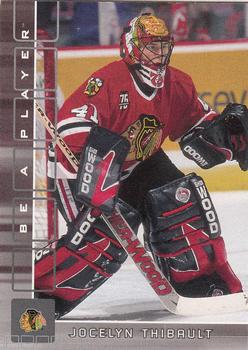 2001-02 Be a Player Memorabilia #12 Jocelyn Thibault Front