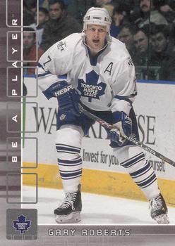 2001-02 Be a Player Memorabilia #175 Gary Roberts Front