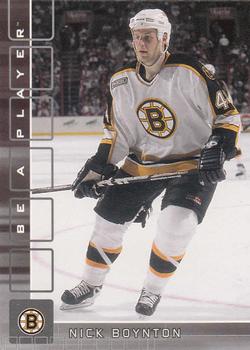 2001-02 Be a Player Memorabilia #223 Nick Boynton Front