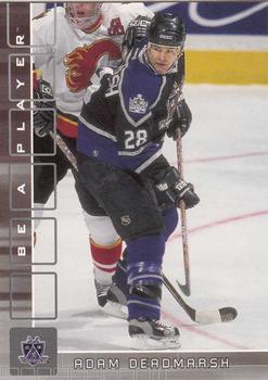 2001-02 Be a Player Memorabilia #267 Adam Deadmarsh Front