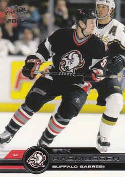 2001-02 Pacific #52 Erik Rasmussen Front