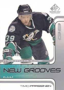 2001-02 SP Game Used #62 Timo Parssinen Front