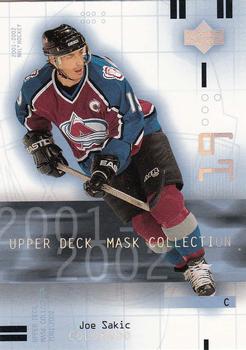 2001-02 Upper Deck Mask Collection #22 Joe Sakic Front