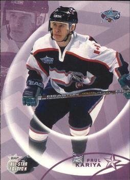 2002-03 Be a Player All-Star Edition #42 Paul Kariya Front