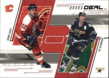 2002-03 Be a Player Memorabilia #239 Jarome Iginla / Joe Nieuwendyk Front