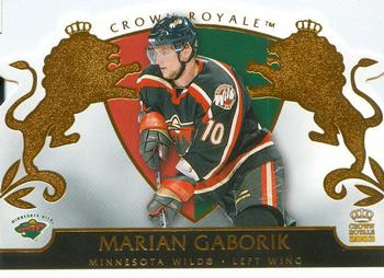 2002-03 Pacific Crown Royale #48 Marian Gaborik Front