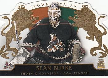 2002-03 Pacific Crown Royale #75 Sean Burke Front