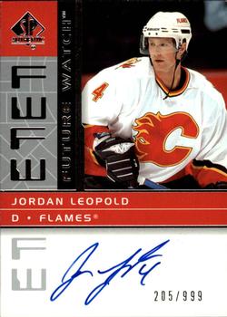 2002-03 SP Authentic #196 Jordan Leopold Front