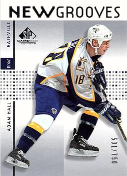 2002-03 SP Game Used #84 Adam Hall Front