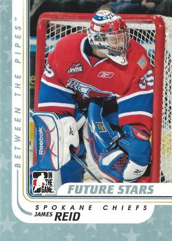 2010-11 In The Game Between The Pipes #17 James Reid Front