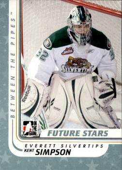 2010-11 In The Game Between The Pipes #21 Kent Simpson Front