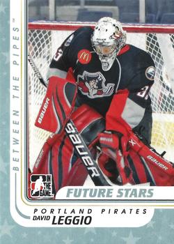 2010-11 In The Game Between The Pipes #56 David Leggio Front