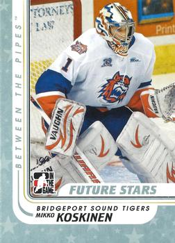 2010-11 In The Game Between The Pipes #80 Mikko Koskinen Front