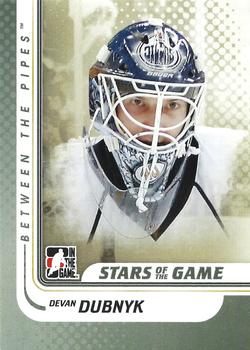 2010-11 In The Game Between The Pipes #102 Devan Dubnyk Front