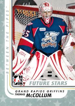 2010-11 In The Game Between The Pipes #84 Thomas McCollum Front