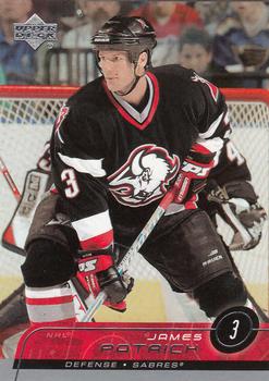 2002-03 Upper Deck #268 James Patrick Front