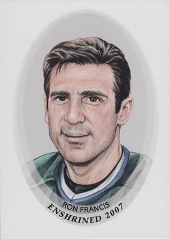 2010-11 In The Game Enshrined #NNO Ron Francis Front